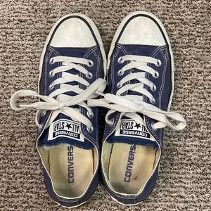 Navy Converse
